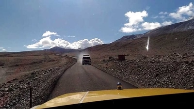Dongkha La pass is one of the gems in India's mountain pass system, linking Sikkim to Tibet in the eastern Himalayas. Dongkha La, the most difficult trail, is located at a height of 18,000 feet. However, the breathtaking views and nice surroundings around it make the trip worthwhile. Due to its proximity to the Indo-Tibetan border, you must obtain an inner line permit in order to travel there. (Twitter/@VertigoWarrior) Dongkha La pass is one of the gems in India's mountain pass system, linking Sikkim to Tibet in the eastern Himalayas. Dongkha La, the most difficult trail, is located at a height of 18,000 feet. However, the breathtaking views and nice surroundings around it make the trip worthwhile. Due to its proximity to the Indo-Tibetan border, you must obtain an inner line permit in order to travel there. (Twitter/@VertigoWarrior)
