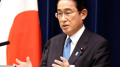 Japan: Japanese Prime Minister Fumio Kishida speaks. (Reuters)