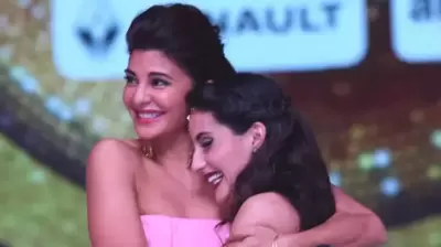 Jacqueline Fernandez and Nora Fatehi on Jhalak Dikhhla Jaa 9 in 2016. Jacqueline Fernandez and Nora Fatehi on Jhalak Dikhhla Jaa 9 in 2016.