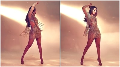 Earlier, Malaika's stylist had posted another stunning look of the star on Instagram. It shows her serving glamour in a mini-ensemble, which she wore in the music video Aap Jaisa Koi from Ayushmann Khurrana's recently-released film An Action Hero. (Instagram) Earlier, Malaika's stylist had posted another stunning look of the star on Instagram. It shows her serving glamour in a mini-ensemble, which she wore in the music video Aap Jaisa Koi from Ayushmann Khurrana's recently-released film An Action Hero. (Instagram)