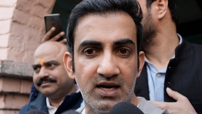 BJP MP Gautam Gambhir speaks to media. (PTI File) BJP MP Gautam Gambhir speaks to media. (PTI File)