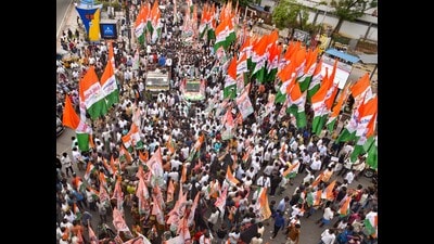The Hyderabad police on Wednesday said they had detained three people for questioning in connection with the alleged posting of derogatory videos and messages on the social media targeting KCR and his family members, besides other party leaders. (PTI) The Hyderabad police on Wednesday said they had detained three people for questioning in connection with the alleged posting of derogatory videos and messages on the social media targeting KCR and his family members, besides other party leaders. (PTI)