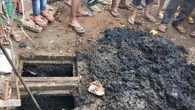 The minister also clarified the funds released under the Self-Employment Scheme for Rehabilitation of Manual Scavengers. (File image | Representative) The minister also clarified the funds released under the Self-Employment Scheme for Rehabilitation of Manual Scavengers. (File image | Representative)