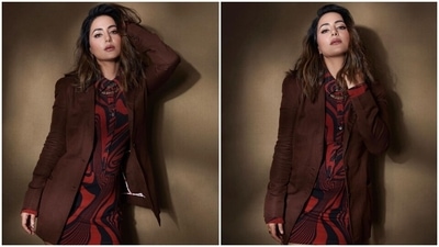 On Wednesday, Hina Khan shared pictures from a new photoshoot on her Instagram page with a cheeky caption. The star wrote, "Looks aren't everything, but I have them, just in case." Hina's fans loved the clicks and flooded the comments section with praise for her stylish avatar. One fan wrote, "Damn hot." Another commented, "Beautiful." Another user remarked, "Loved this look." Hina's boyfriend, Rocky Jaiswal, reacted to the post by dropping fire and heart emoticons. (Instagram) On Wednesday, Hina Khan shared pictures from a new photoshoot on her Instagram page with a cheeky caption. The star wrote, "Looks aren't everything, but I have them, just in case." Hina's fans loved the clicks and flooded the comments section with praise for her stylish avatar. One fan wrote, "Damn hot." Another commented, "Beautiful." Another user remarked, "Loved this look." Hina's boyfriend, Rocky Jaiswal, reacted to the post by dropping fire and heart emoticons. (Instagram)