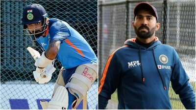 KL Rahul; Dinesh Karthik (PTI/AP) KL Rahul; Dinesh Karthik (PTI/AP)