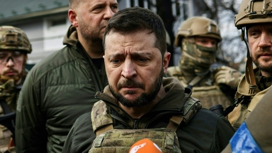 Ukrainian President Volodymyr Zelensky(AFP)