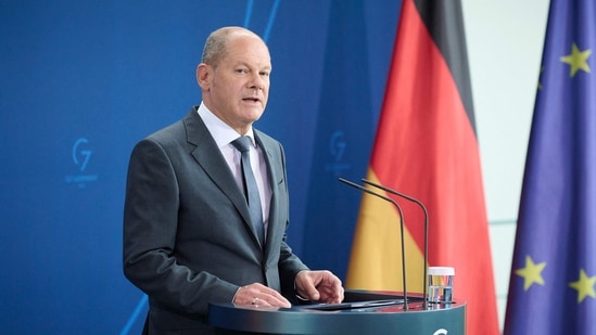Russia-Ukraine War: German Chancellor Olaf Scholz.(AFP) Russia-Ukraine War: German Chancellor Olaf Scholz.(AFP)