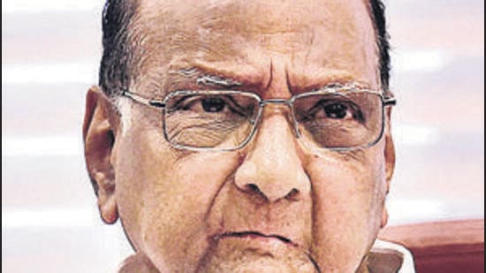 Mumbai, India - July 24, 2016: Mumbai Cricket Association President Sharad Pawar during a press conference at MCA in Mumbai, India, on Sunday, July 24, 2016. (Photo by Arijit Sen/ Hindustan Times) (Hindustan Times)