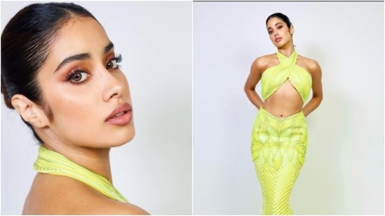 Janhvi Kapoor is freshly back from her dreamy vacation in Maldives. The actor is clearly still in the mood of the sand, sea and the sun – her recent red-carpet look proves that. The actor decked up as a bright mermaid in a stunning yellow gown as she stepped out to walk the red carpet at Nykaa Femina Beauty Awards held in Mumbai. Check out her pictures here.(Instagram/@janhvikapoor)