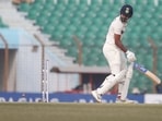 India's Shreyas Iyer is bowled for 86(AP) India's Shreyas Iyer is bowled for 86(AP)