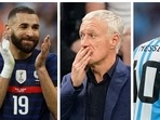 Real Madrid star Karim Benzema has returned to training ahead of the upcoming FIFA World Cup final(AP) Real Madrid star Karim Benzema has returned to training ahead of the upcoming FIFA World Cup final(AP)