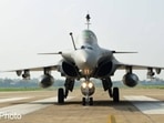 India signed a deal with France for 36 Rafale jets. (Twitter/ IAF) India signed a deal with France for 36 Rafale jets. (Twitter/ IAF)