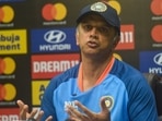 Indian head coach Rahul Dravid interacts with the media (PTI) Indian head coach Rahul Dravid interacts with the media (PTI)