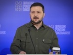Ukrainian President Volodymyr Zelensky.