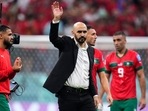 The Al Bayt Stadium whose architecture is a hat-tip to the nomads of Qatar had Moroccans temporarily take over the plac(AP) The Al Bayt Stadium whose architecture is a hat-tip to the nomads of Qatar had Moroccans temporarily take over the plac(AP)