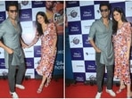 Katrina Kaif and Vicky Kaushal attend the Govinda Naam Mera screening. Katrina Kaif and Vicky Kaushal attend the Govinda Naam Mera screening.