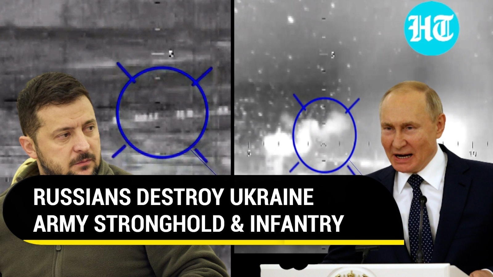 Russian Strikes Destroy Ukraine Army Stronghold & Infantry Near Soledar ...