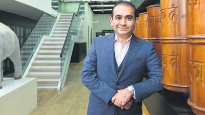 09 August 2016, Mumbai : Nirav Modi Indian jewellery designer at his office in Lower Parel, in Mumbai . Photo By Aniruddha Chowdhury/Mint (Aniruddha Chowdhury/Mint)