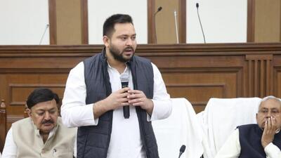 Bihar deputy chief minister Tejashwi Yadav (Twitter/@yadavtejashwi) Bihar deputy chief minister Tejashwi Yadav (Twitter/@yadavtejashwi)