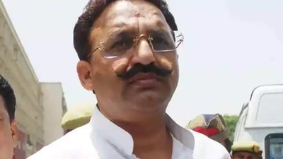 Gangster-turned-politician Mukhtar Ansari. (HT file)