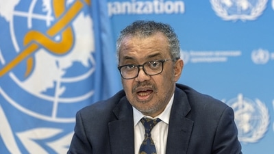 WHO chief Tedros Adhanom Ghebreyesus. (REUTERS)