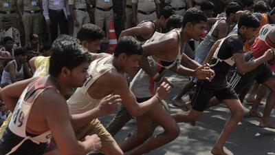 In the recruitment process, two tests will be conducted. There will be a physical test and a written test. Initially, there will be a physical examination of the candidates. After that, the written exam will be held for the aspirants. (REPRESENTATIVE PHOTO) In the recruitment process, two tests will be conducted. There will be a physical test and a written test. Initially, there will be a physical examination of the candidates. After that, the written exam will be held for the aspirants. (REPRESENTATIVE PHOTO)