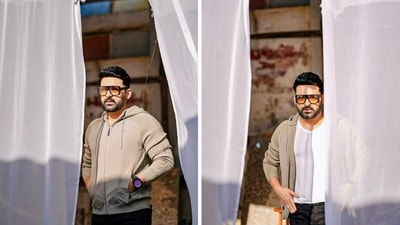Kapil Sharma in an outdoor photoshoot. Kapil Sharma in an outdoor photoshoot.
