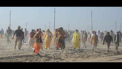 Private security would not be allowed in the mela premises. (HT Photo)
