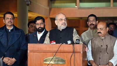 Shah asked both state governments to ensure that organisations in both states do not involve in such acts which harm the harmony of people (ANI) Shah asked both state governments to ensure that organisations in both states do not involve in such acts which harm the harmony of people (ANI)