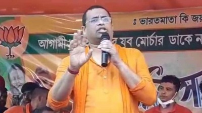 BJP MP Saumitra Khan. (Image via Facebook) BJP MP Saumitra Khan. (Image via Facebook)