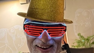 Amitabh Bachchan's funky look that he shared on his blog last year. Amitabh Bachchan's funky look that he shared on his blog last year.