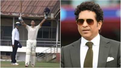 Arjun Tendulkar; Sachin Tendulkar (Instagram/File)