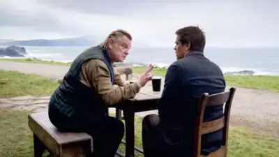 The Banshees of Inisherin movie review: Brendon Gleeson and Colin Farrell in the movie,
