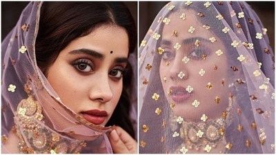 Actor Janhvi Kapoor was recently featured on the cover of a magazine and did a period photoshoot for the same. She took to Instagram to share the pictures on her social media page and left the internet swooning. "Truly praying I get to do a period film soon, till then old world photoshoots will have to do," Janhvi captioned the images. They show the Mili actor dressed in dreamy ethnic outfits in an old-world setting, living her royal dreams. Keep scrolling to check out all the photos. (Instagram) Actor Janhvi Kapoor was recently featured on the cover of a magazine and did a period photoshoot for the same. She took to Instagram to share the pictures on her social media page and left the internet swooning. "Truly praying I get to do a period film soon, till then old world photoshoots will have to do," Janhvi captioned the images. They show the Mili actor dressed in dreamy ethnic outfits in an old-world setting, living her royal dreams. Keep scrolling to check out all the photos. (Instagram)
