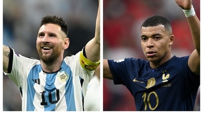 Messi and Mbappe