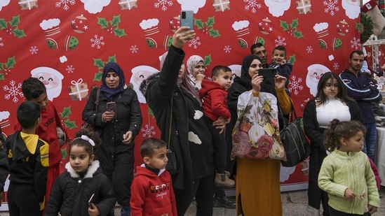 Streets are bustling with tour groups and hotels are fully booked just like in pre-pandemic times.(AP)