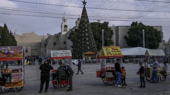 “We expect that 2023 will be booming and business will be excellent because the whole world, and Christian religious tourists especially, they all want to return to the Holy Land,” said Arja, who owns the Bethlehem Hotel to news agency AP.&nbsp;(AP)