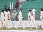 Team India players during the Chattogram Test(ANI ) Team India players during the Chattogram Test(ANI )