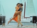 Shah Rukh Khan and Deepika Padukone in the song Besharam Rang from their upcoming film Pathaan. Shah Rukh Khan and Deepika Padukone in the song Besharam Rang from their upcoming film Pathaan.