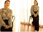 Kajol is currently basking on the success of her latest film Salaam Venky. She has left no stones unturned in promoting the film prior and post the release. Sharing a set of new pictures on her Instagram handle in formal attire, Kajol wrote, 