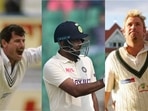 Richard Hadlee; R Ashwin; Shane Warne Richard Hadlee; R Ashwin; Shane Warne