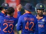 Indian players in action(PTI) Indian players in action(PTI)