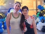 Kareena Kapoor with Saba Ali Khan. Kareena Kapoor with Saba Ali Khan.