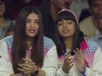 Aishwarya Rai with Aaradhya Bachchan and Navya Nanda at the Pro Kabbaddi League match. Aishwarya Rai with Aaradhya Bachchan and Navya Nanda at the Pro Kabbaddi League match.