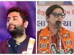 Singer Arijit Singh and Union minister Smriti Irani have been dragged to the gerua row. Singer Arijit Singh and Union minister Smriti Irani have been dragged to the gerua row.