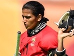The Savita-led squad went into halftime trailing after the second quarter remained goalless.(Getty) The Savita-led squad went into halftime trailing after the second quarter remained goalless.(Getty)