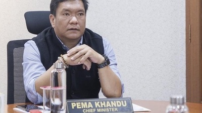 Arunachal Pradesh chief minister Pema Khandu. (Twitter Photo) (HT_PRINT) Arunachal Pradesh chief minister Pema Khandu. (Twitter Photo) (HT_PRINT)
