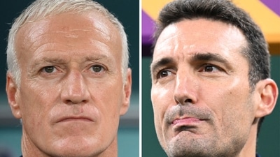 Both Argentina and France are happier without the ball (Getty Images) Both Argentina and France are happier without the ball (Getty Images)