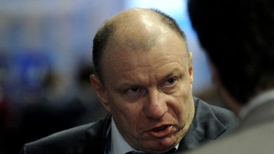 The US action comes after the UK imposed sanctions on Potanin at the end of June. (AFP) The US action comes after the UK imposed sanctions on Potanin at the end of June. (AFP)