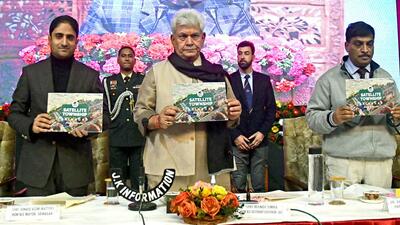 J&K lieutenant governor Manoj Sinha had on Wednesday said that the land laws here were regressive and not made keeping the people’s interest in mind, which is why necessary changes have been made to make things easy for average citizens. (ANI file photo) J&K lieutenant governor Manoj Sinha had on Wednesday said that the land laws here were regressive and not made keeping the people’s interest in mind, which is why necessary changes have been made to make things easy for average citizens. (ANI file photo)